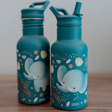 Borraccia in acciaio inossidabile - 500 ml - Chewy l'elefante | SASSI