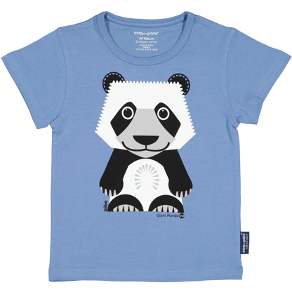 Maglietta Panda in cotone biologico - Coq en Pâte