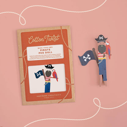 Kit creativo bambola Pirata- Cotton Twist