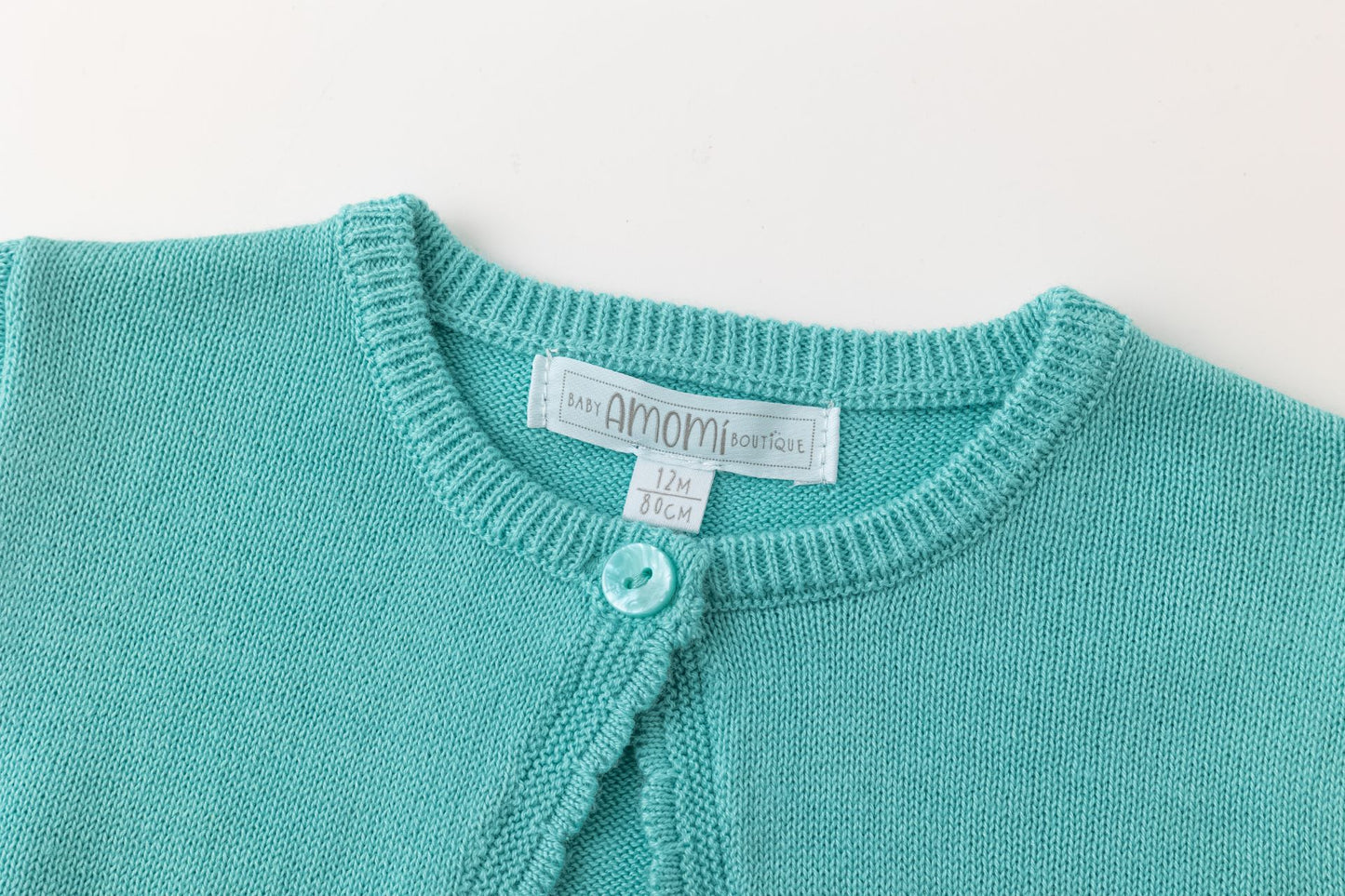 Bolero in maglia turchese | NEWNESS