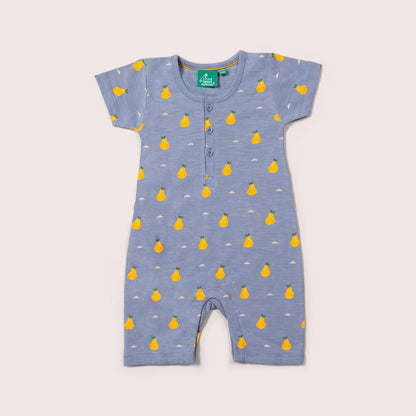Tutina estiva pere in cotone biologico – Little Green Radicals
