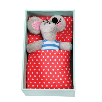 Mini peluche topo in una scatola | Rex London