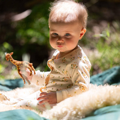Tutina con piedini scoiattolo in cotone biologico – Little Green Radicals