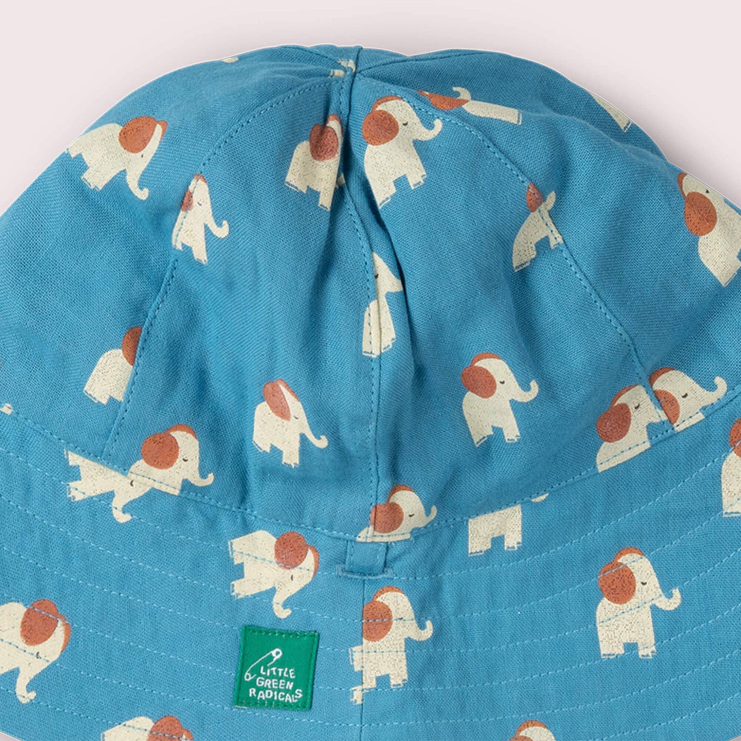 Cappello da sole reversibile elefante | Little Green Radicals