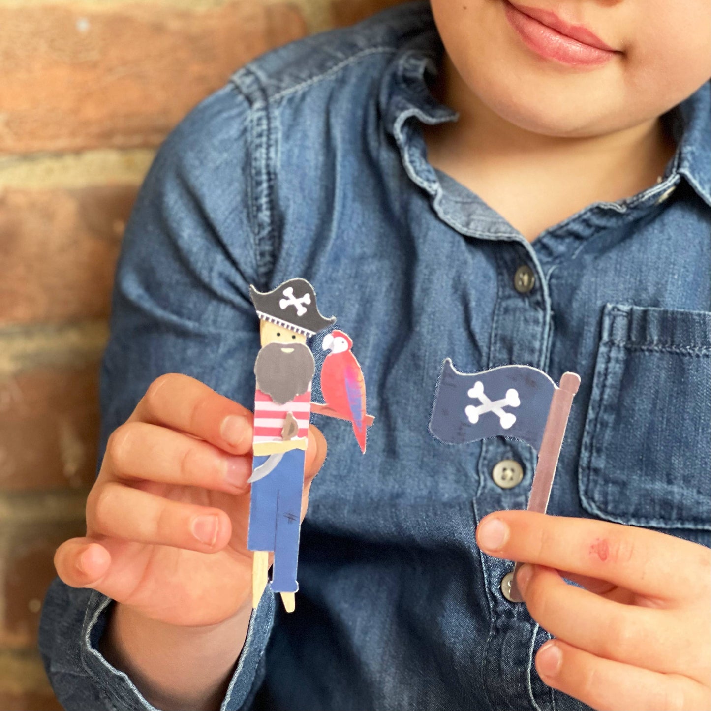 Kit creativo bambola Pirata- Cotton Twist
