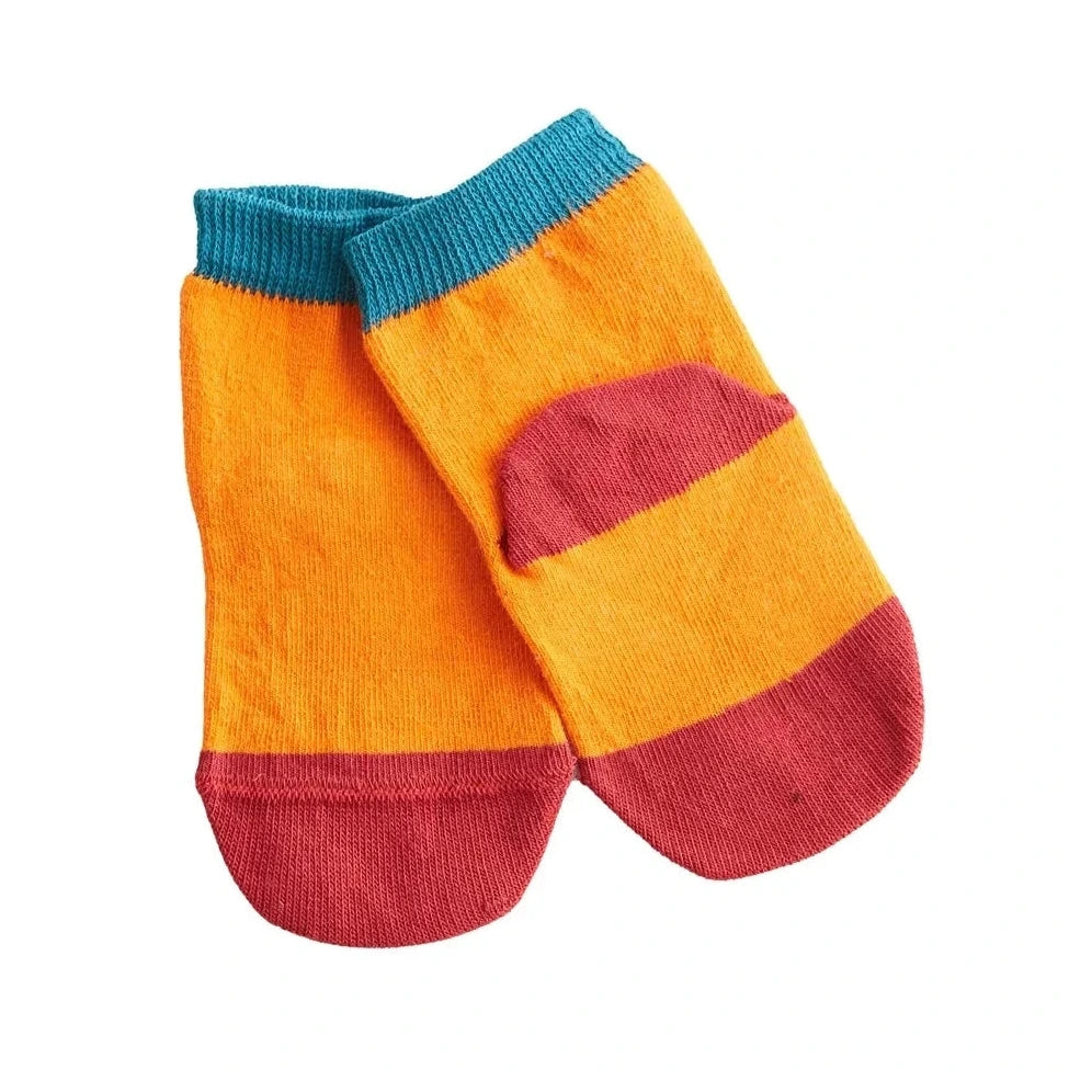 Calzini Arancioni Cotone Organico