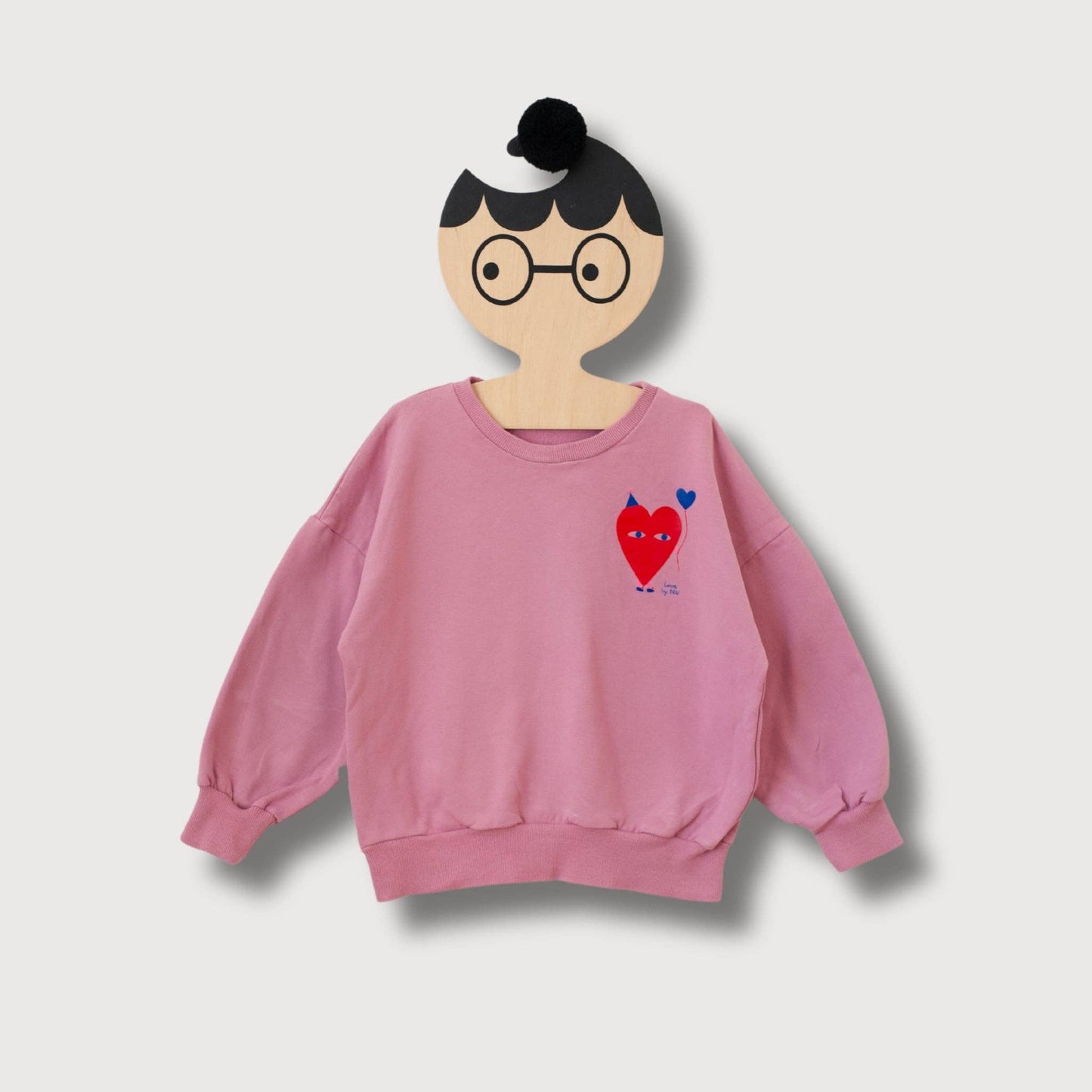 Felpa Cuore Rosa | DONT GROW UP