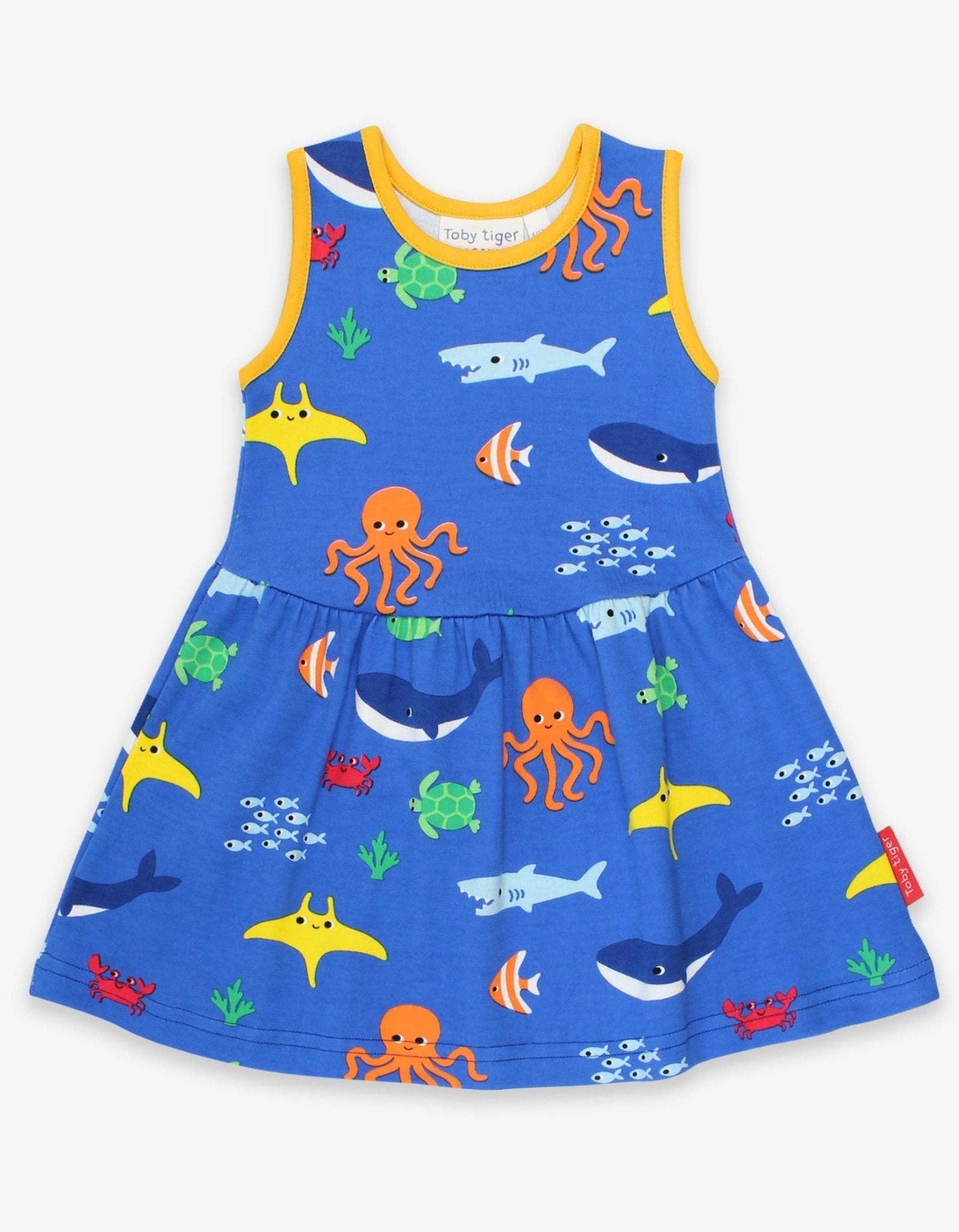 Abito Animali Marini in cotone biologico – Toby Tiger