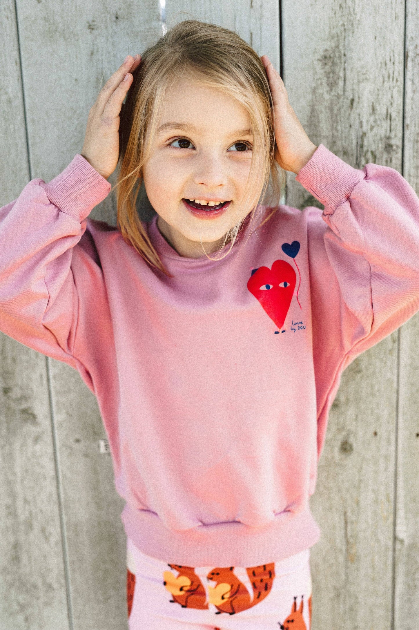 Felpa Cuore Rosa | DONT GROW UP