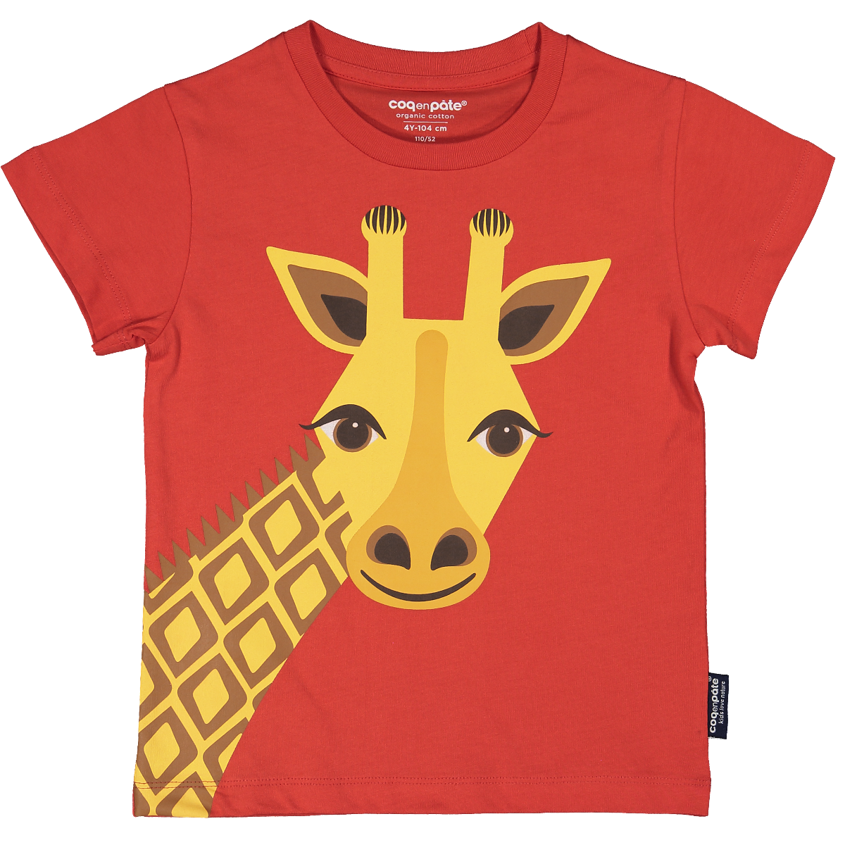 Maglietta Giraffa in cotone biologico - Coq en Pâte