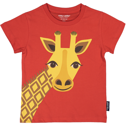 Maglietta Giraffa in cotone biologico - Coq en Pâte