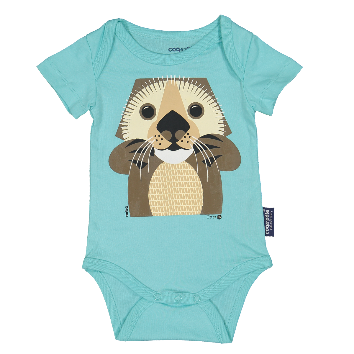 Body Lontra in cotone biologico – Coq en Pâte