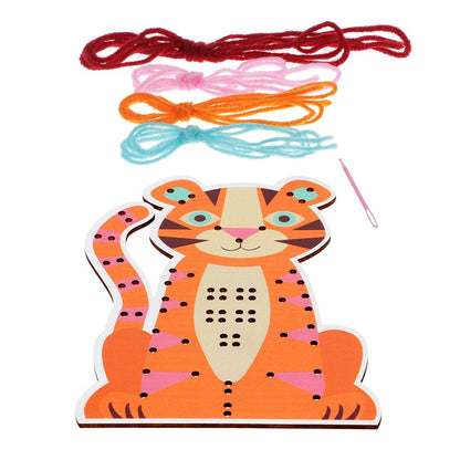 Kit creativo cucito tigre per bambini | Rex London
