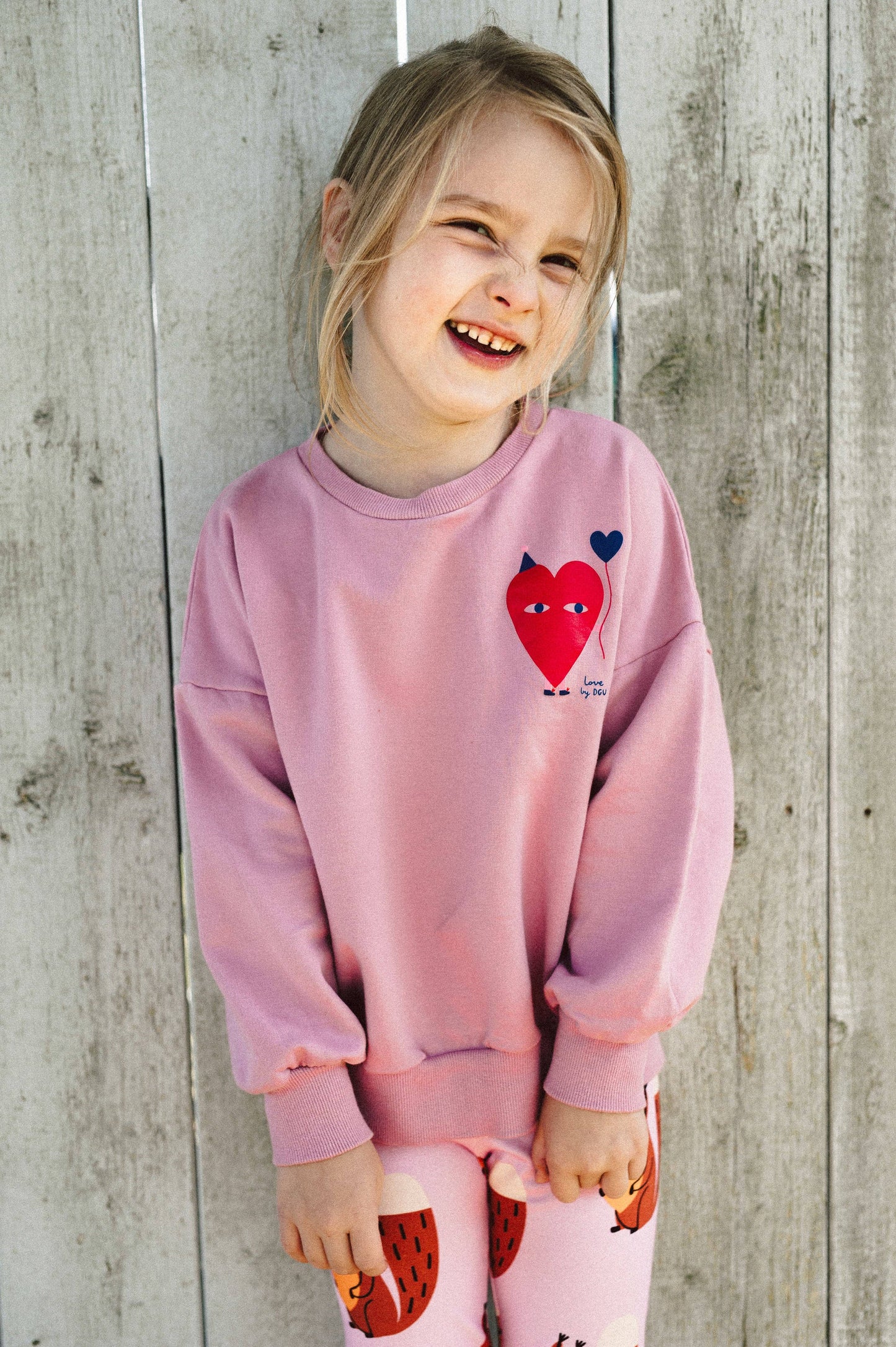 Felpa Cuore Rosa | DONT GROW UP