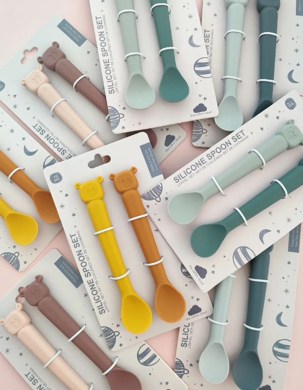 Set 2 cucchiai in silicone | Cotton Cloud