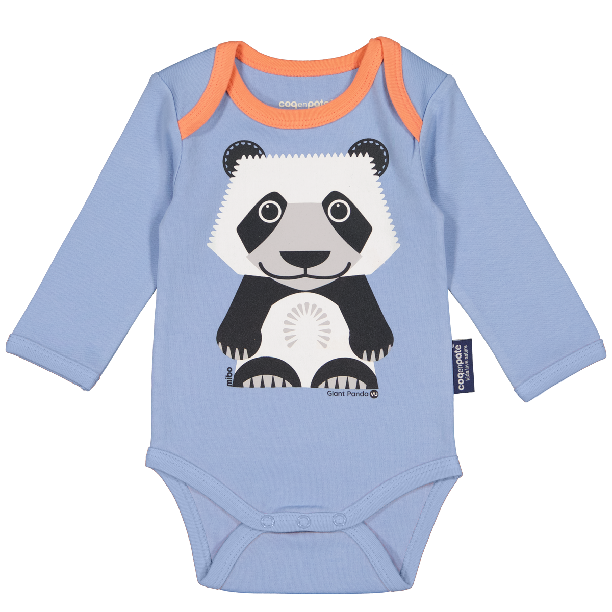 Set regalo neonato Panda in cotone biologico – Coq en Pâte