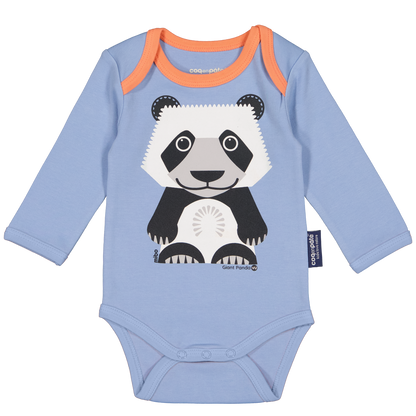 Set regalo neonato Panda in cotone biologico – Coq en Pâte
