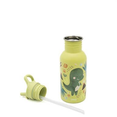 Borraccia in acciaio inossidabile - 500 ml - Cracky il Dinosauro | SASSI