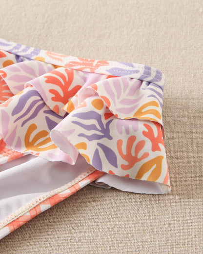 Costume slip bimba floreale
