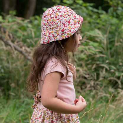 Cappello da sole reversibile coccinelle | Little Green Radicals