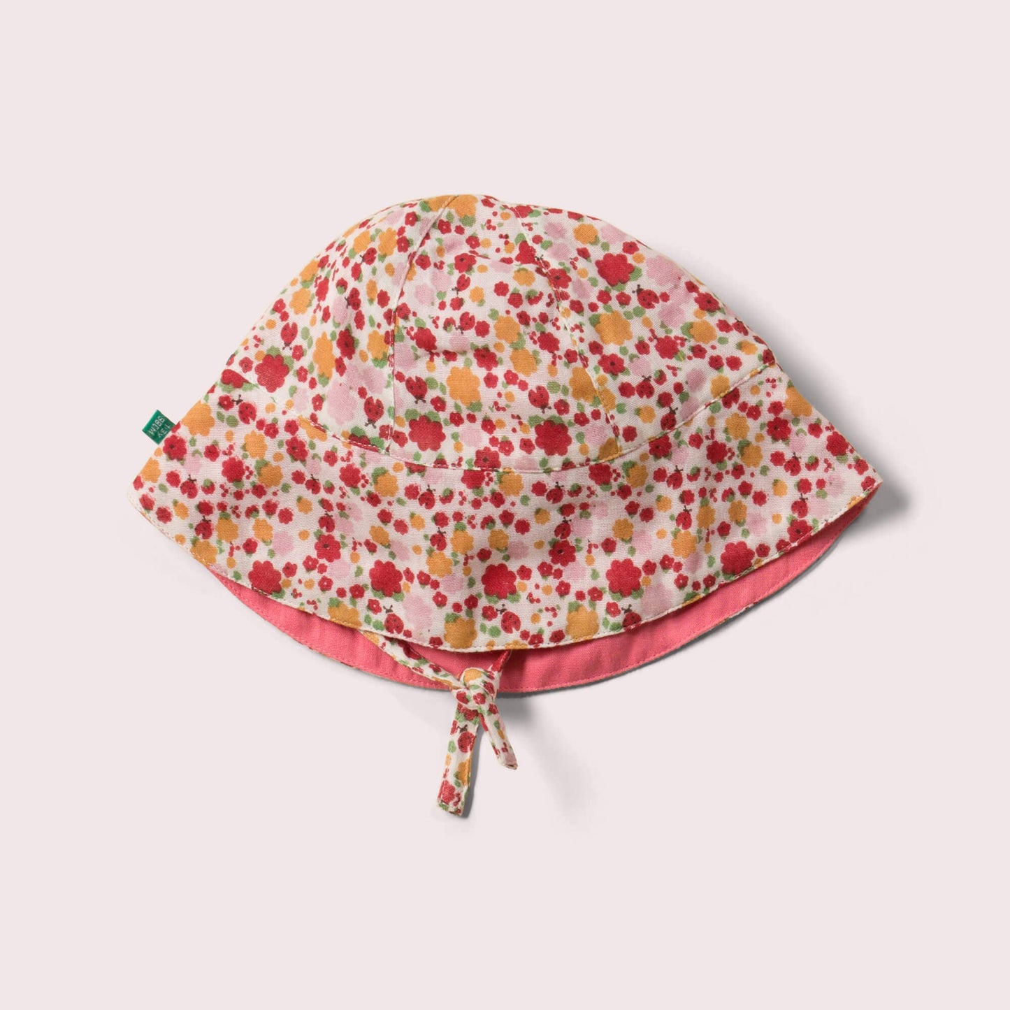 Cappello da sole reversibile coccinelle | Little Green Radicals