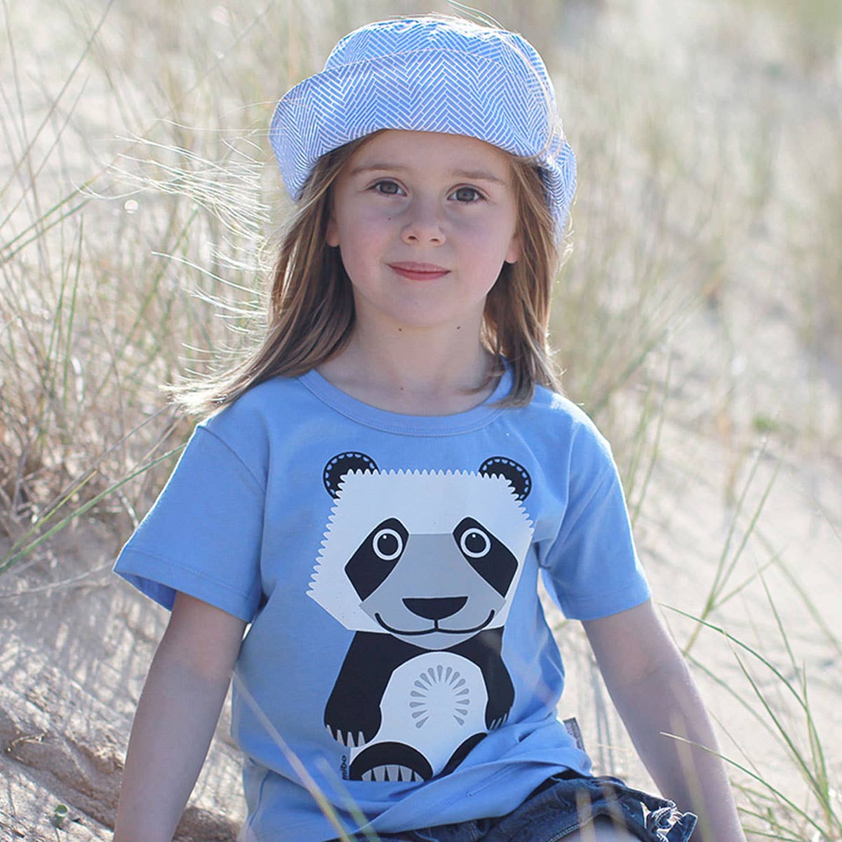 Maglietta Panda in cotone biologico - Coq en Pâte