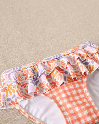Costume slip bimba floreale