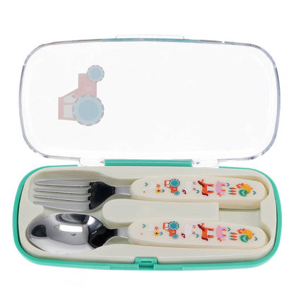 Set posate bambini con custodia fattoria | Rex London