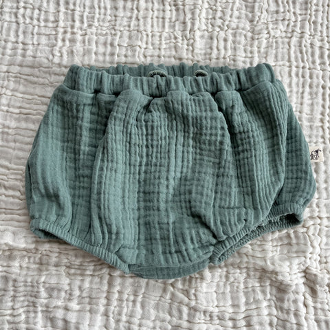 Pantaloncini Culotte Mussola Menta