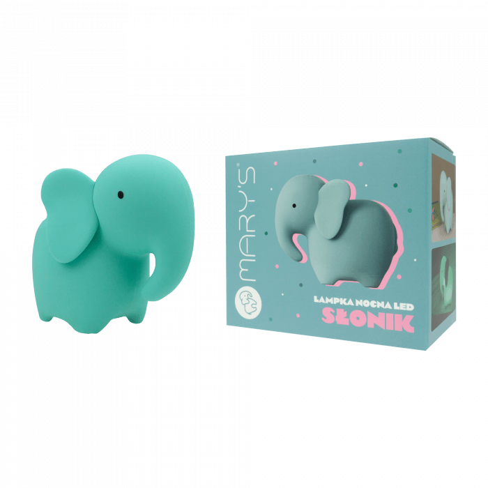 Lampada notte LED elefante ricaricabile | Mary’s