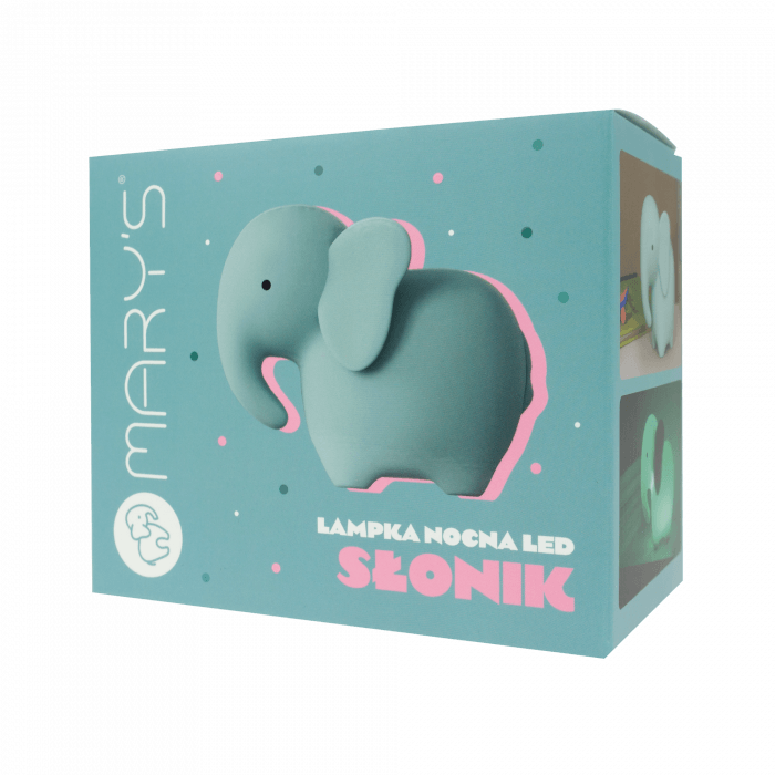 Lampada notte LED elefante ricaricabile | Mary’s