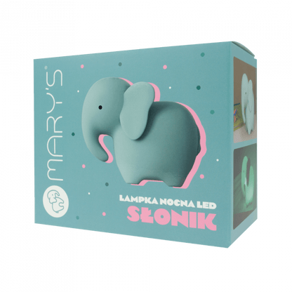Lampada notte LED elefante ricaricabile | Mary’s