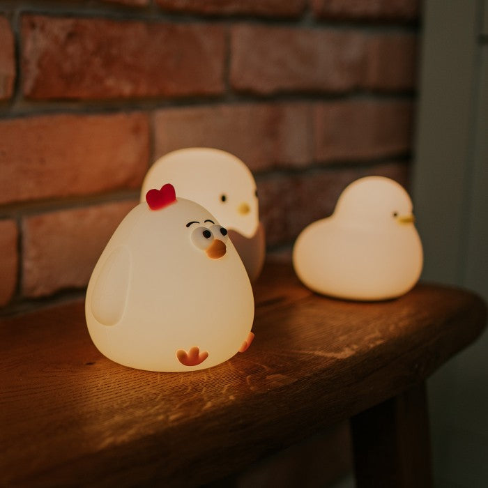 Lampada notte LED gallina ricaricabile | Mary's