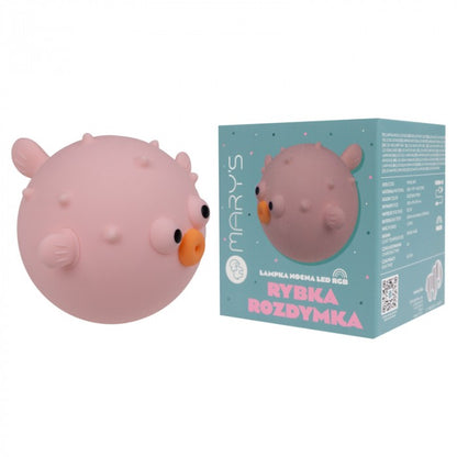 Lampada notte LED pesce palla ricaricabile | Mary’s