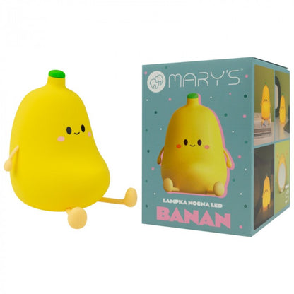 Lampada notte LED banana ricaricabile | Mary’s