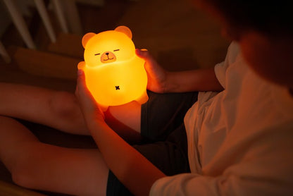 Lampada notte orsetto con funzione respirazione e suono ricaricabile | Mary’s