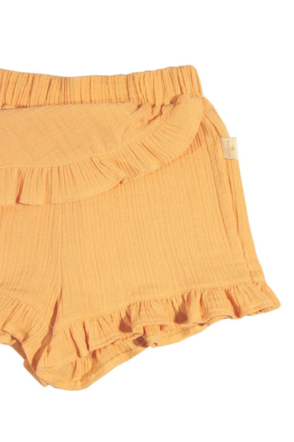 Gonna Pantaloncini Mussola melone | MIELA KIDS