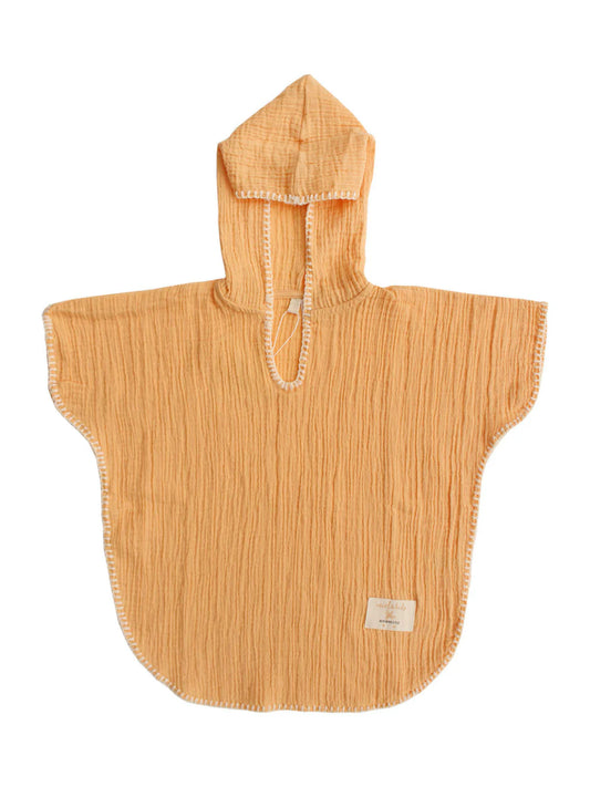 Poncho Mussola Melone | MIELA KIDS
