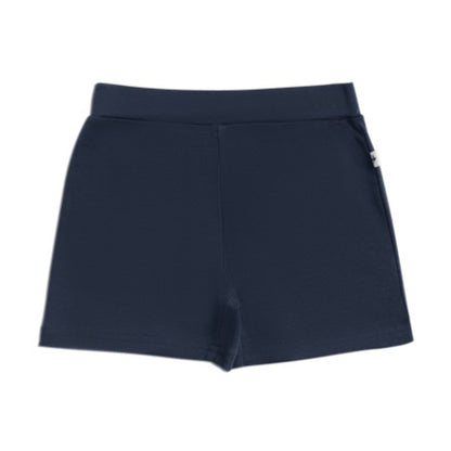 Pantaloncini cotone organico Blu Indigo | LEELA COTTON