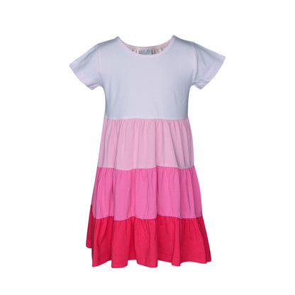Abito Tricolore Rosa