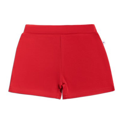 Pantaloncini cotone organico Rossi | LEELA COTTON