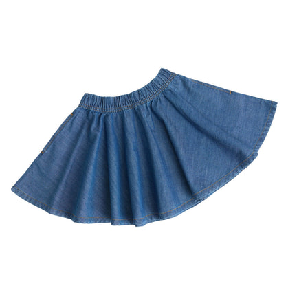 Jeans Gonna Leela Cotton Blu Chiara | LEELA COTTON
