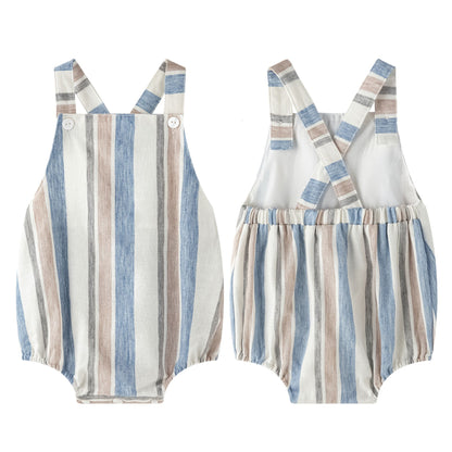 Pagliaccetto salopette righe baby | NEWNESS