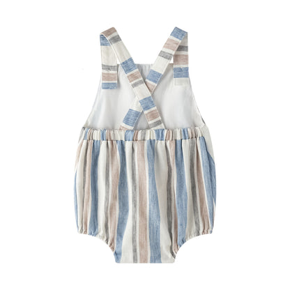 Pagliaccetto salopette righe baby | NEWNESS