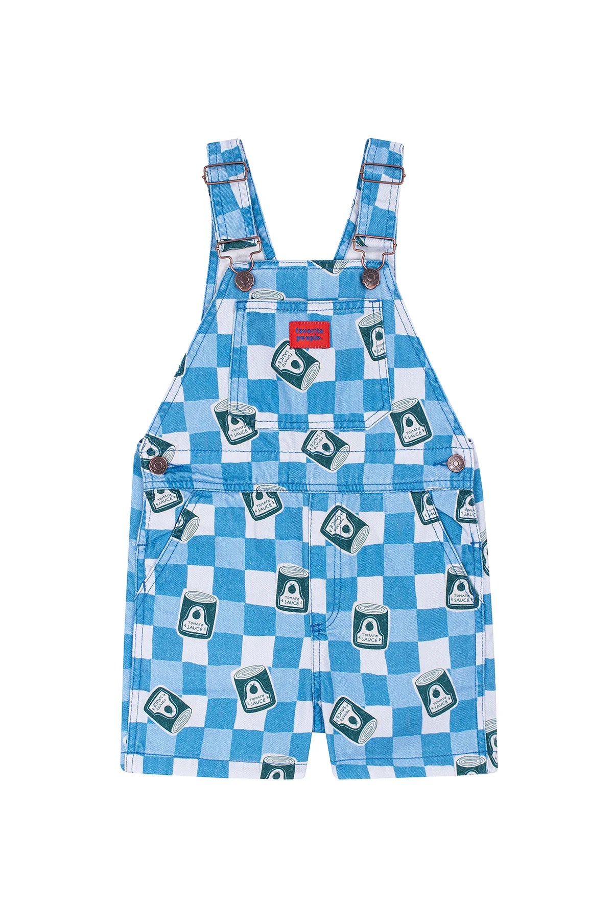 Salopette Shorts Pomodoro | Favorite People