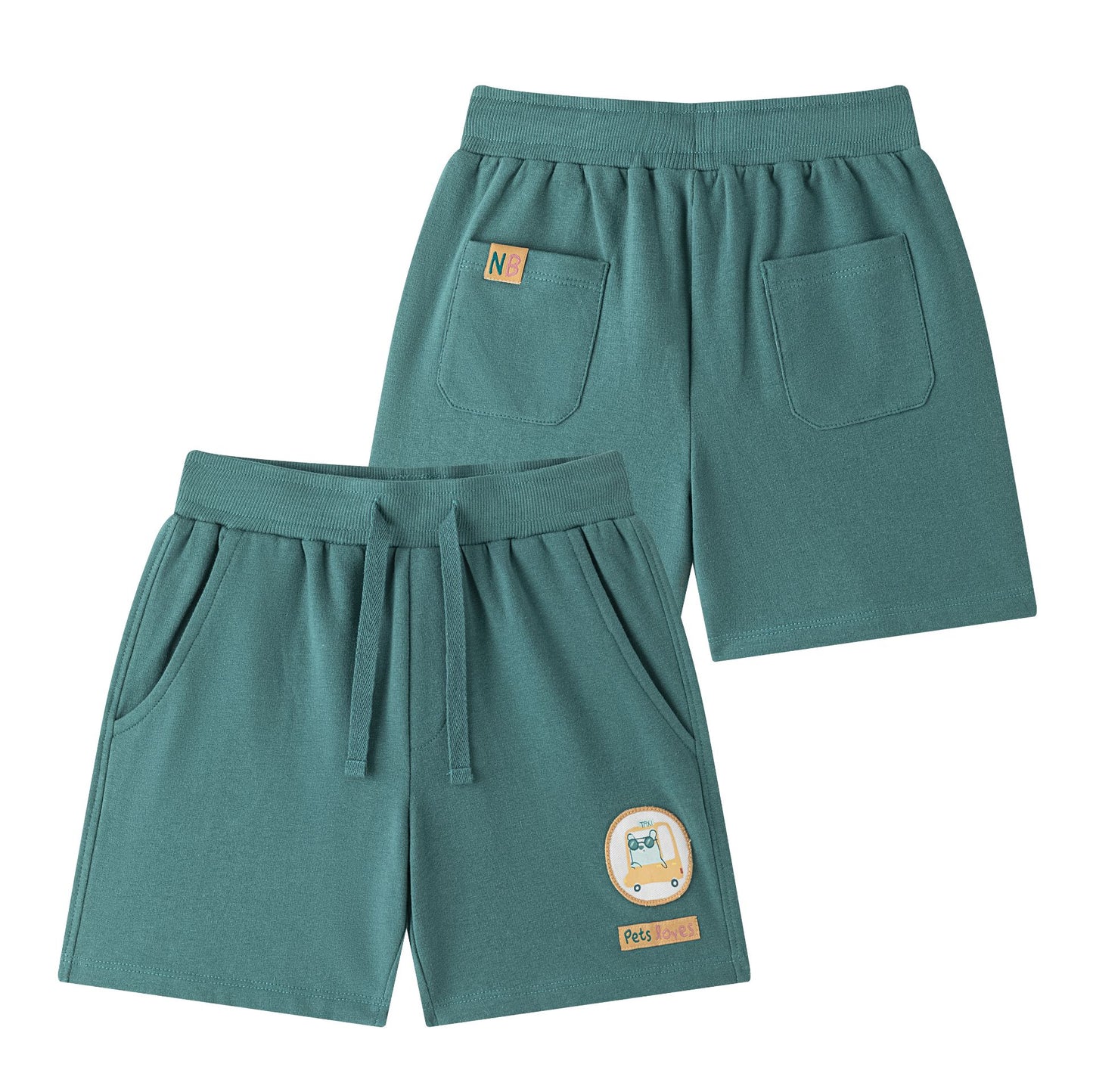 Short verde acqua bambino | NEWNESS