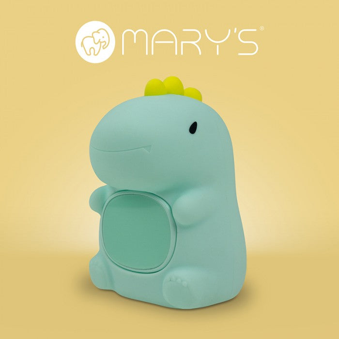 Lampada notte LED dino con sveglia ricaricabile | Mary’s