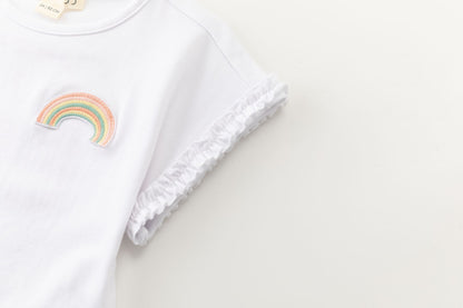 Tshirt arcobaleno bambina | NEWNESS